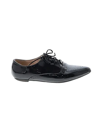 Pre-owned Unbranded Flats In Black