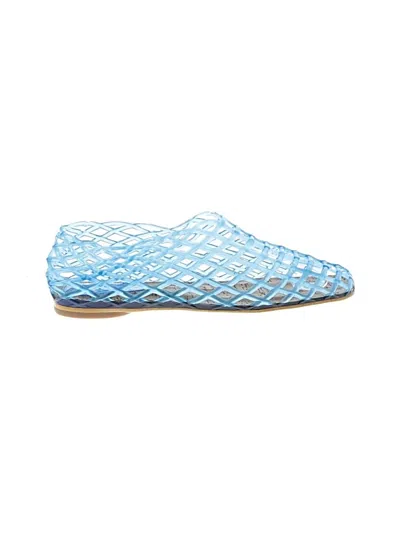 Pre-owned Unbranded Flats In Blue
