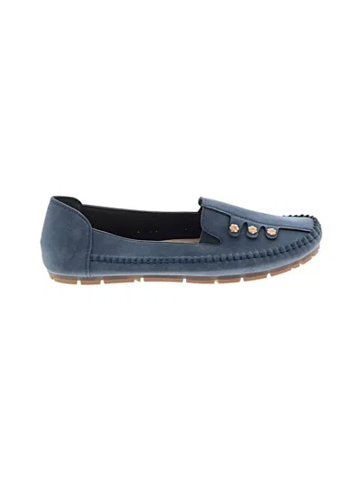 Pre-owned Unbranded Flats In Blue