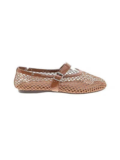 Pre-owned Unbranded Flats In Brown