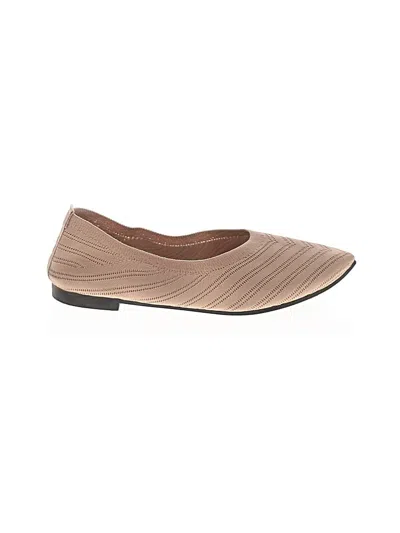 Pre-owned Unbranded Flats In Brown