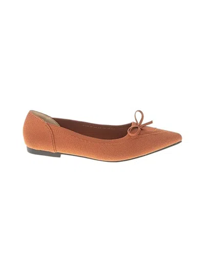 Pre-owned Unbranded Flats In Brown