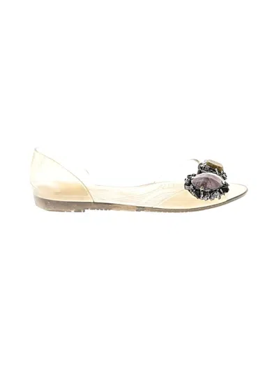 Pre-owned Unbranded Flats In Brown