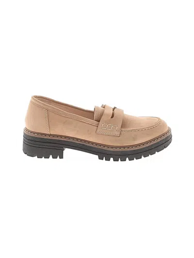 Pre-owned Unbranded Flats In Brown