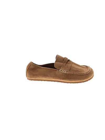 Pre-owned Unbranded Flats In Brown