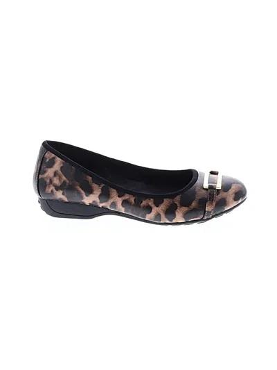 Pre-owned Unbranded Flats In Brown