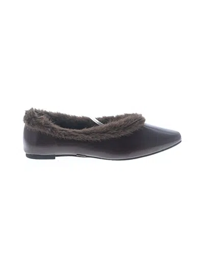 Pre-owned Unbranded Flats In Brown