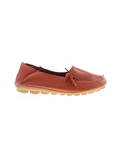 Pre-owned Unbranded Flats In Brown