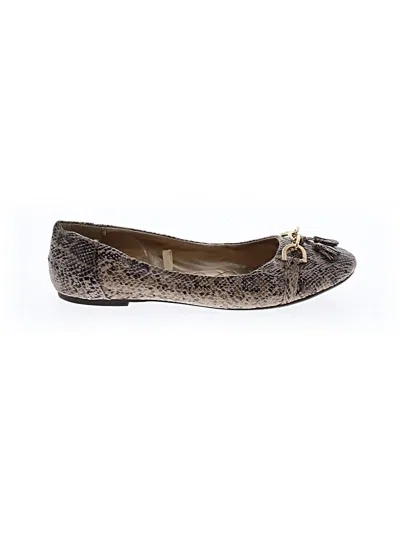 Pre-owned Unbranded Flats In Gold