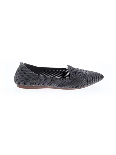 Pre-owned Unbranded Flats In Gray