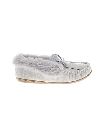 Pre-owned Unbranded Flats In Gray