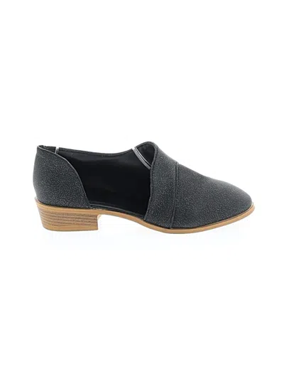 Pre-owned Unbranded Flats In Gray