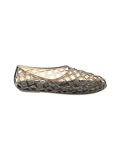 Pre-owned Unbranded Flats In Gray