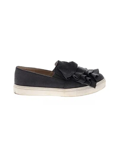 Pre-owned Unbranded Flats In Gray