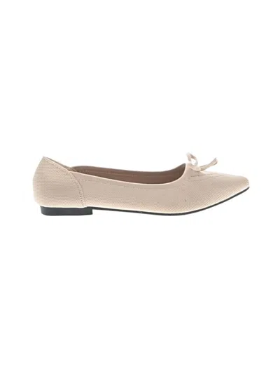 Pre-owned Unbranded Flats In Gray