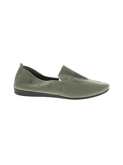 Pre-owned Unbranded Flats In Green