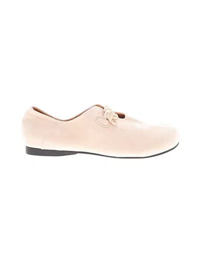 Pre-owned Unbranded Flats In Ivory