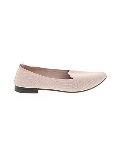 Pre-owned Unbranded Flats In Ivory