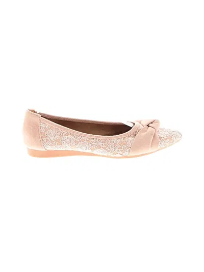 Pre-owned Unbranded Flats In Pink
