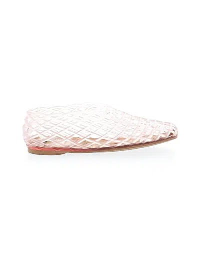 Pre-owned Unbranded Flats In Pink