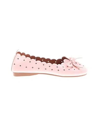 Pre-owned Unbranded Flats In Pink