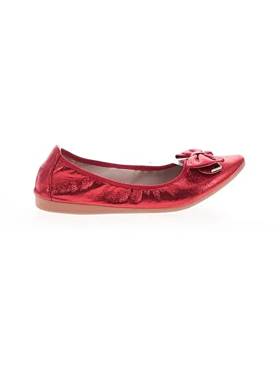 Pre-owned Unbranded Flats In Red