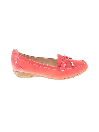 Pre-owned Unbranded Flats In Red