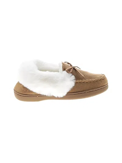 Pre-owned Unbranded Flats In Tan