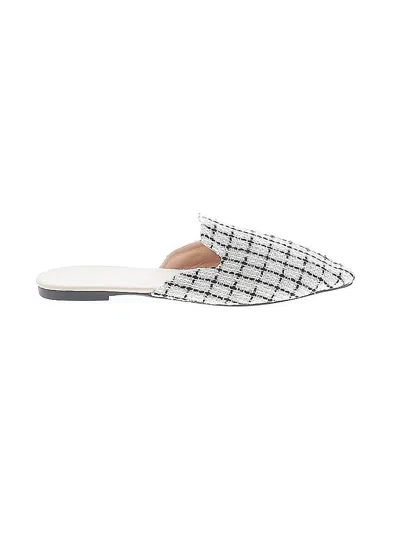 Pre-owned Unbranded Flats In White