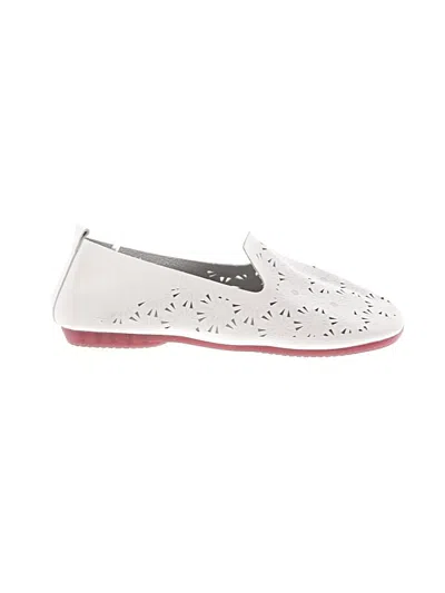 Pre-owned Unbranded Flats In White