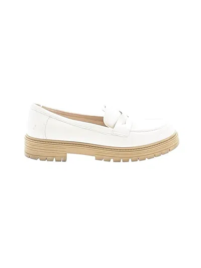 Pre-owned Unbranded Flats In White