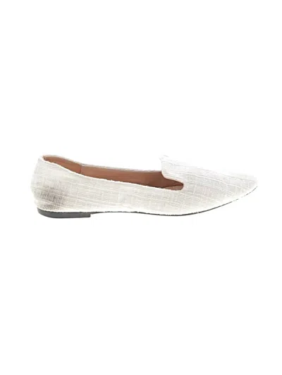 Pre-owned Unbranded Flats In White