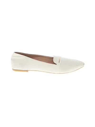 Pre-owned Unbranded Flats In White