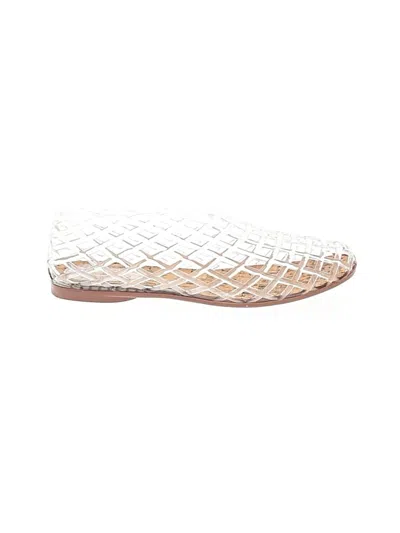Pre-owned Unbranded Flats In White