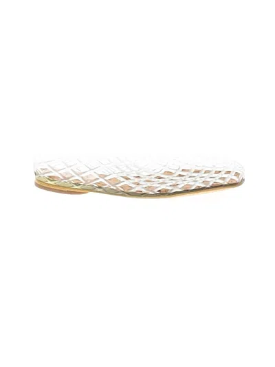 Pre-owned Unbranded Flats In White