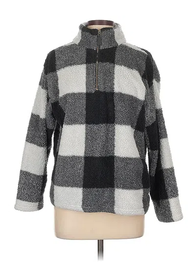 Pre-owned Unbranded Fleece Jacket In Black