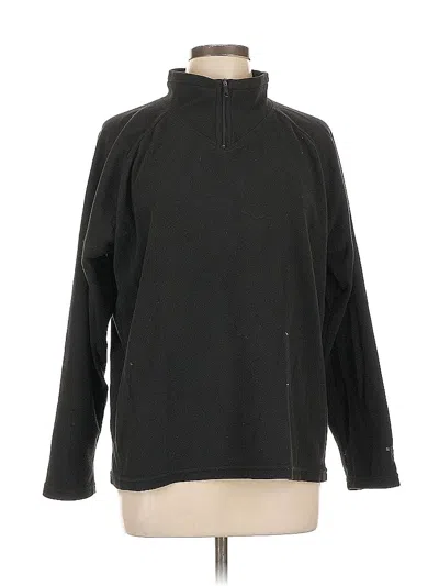 Pre-owned Unbranded Fleece Jacket In Black