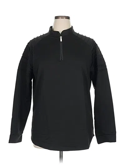 Pre-owned Unbranded Fleece Jacket In Black