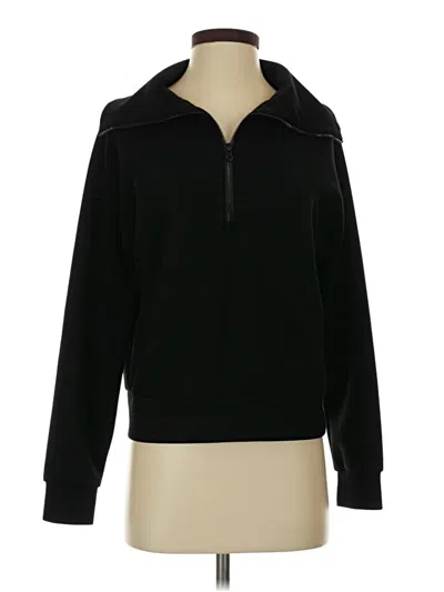 Pre-owned Unbranded Fleece Jacket In Black