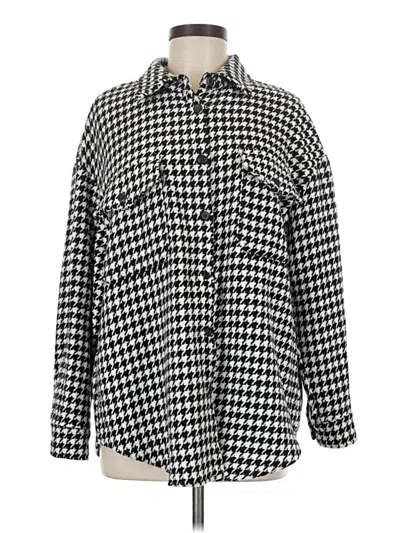 Pre-owned Unbranded Fleece Jacket In Black