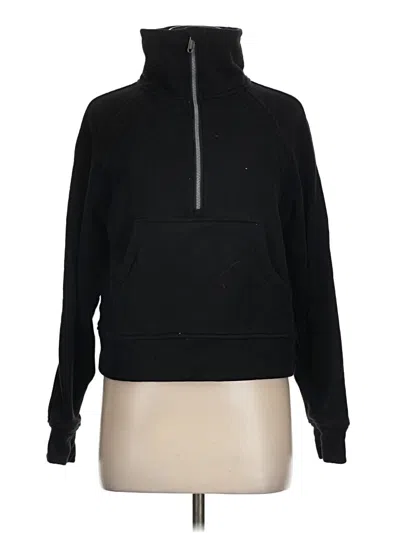 Pre-owned Unbranded Fleece Jacket In Black