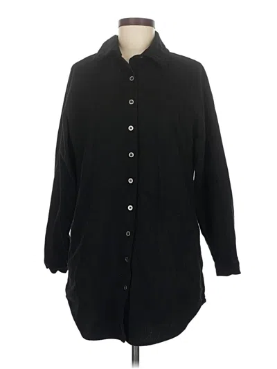 Pre-owned Unbranded Fleece Jacket In Black