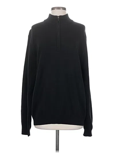 Pre-owned Unbranded Fleece Jacket In Black
