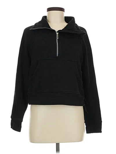 Pre-owned Unbranded Fleece Jacket In Black