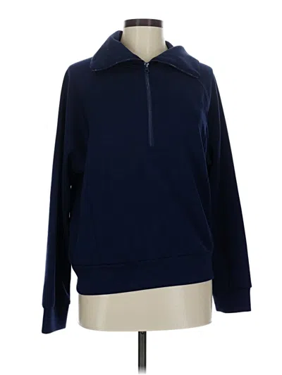 Pre-owned Unbranded Fleece Jacket In Blue