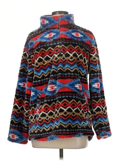 Pre-owned Unbranded Fleece Jacket In Blue