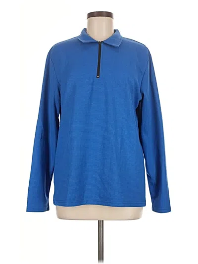 Pre-owned Unbranded Fleece Jacket In Blue