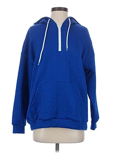 Pre-owned Unbranded Fleece Jacket In Blue