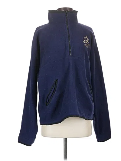 Pre-owned Unbranded Fleece Jacket In Blue