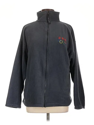 Pre-owned Unbranded Fleece Jacket In Blue